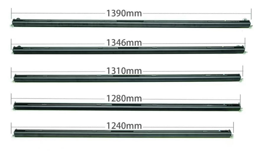 Shade width guide